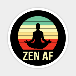 Yoga Serenity: Balance, Mindfulness, and Inner Peace Magnet